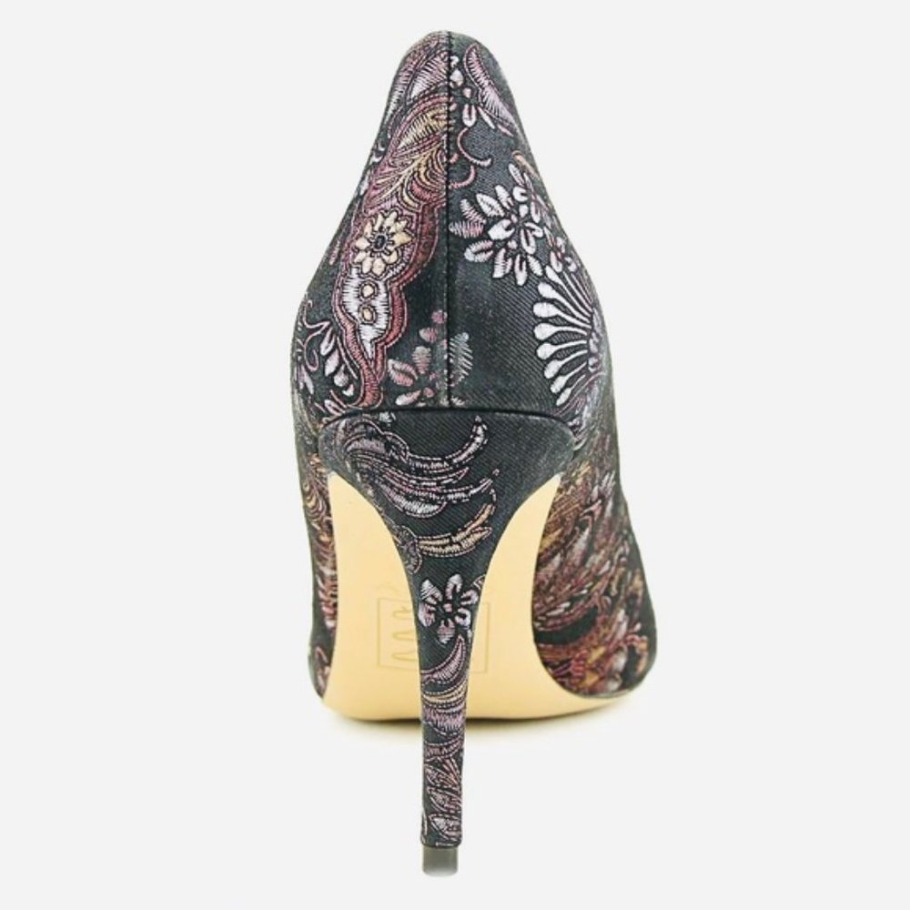 Aldo Uloaviel Pointed Toe Floral Print Heels -7(37.5) - Picture 6 of 10